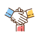 Stretta di mano icon