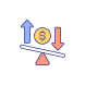variable costs icon