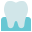 Teeth and gum icon