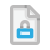 Secured file icon