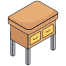 study cabinet icon