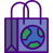 recycled bag icon