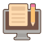 Blogging icon