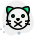 Cat face mouth crossed for forbidden speaking expression emoji icon