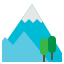 Mountain icon icon