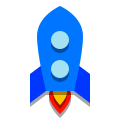 papercut style launch icon