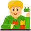 play blocks icon