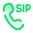 Connessione telefonica SIP icon