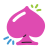 scribby style spades icon