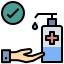 alcohol gel icon