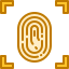 指紋スキャン icon