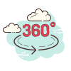 Visão 360 icon