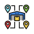 warehouse locations icon