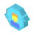 isometric color style 수명주기 icon