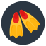 schwimmflossen icon