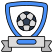 laboratorio-de-vectores-de-futbol-seguridad-deportes-y-recreación-externo-esquema-color-vectorslab icon