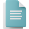 3d sugary style documents icon