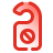 Do Not Disturb Hanger icon