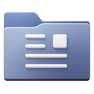 Папка документов icon