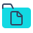 parakeet color style documents folder icon