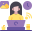 work from home icon