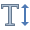 office s style text height icon