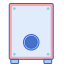 外部カホン音楽フラットアイコン線形カラーフラットアイコン icon