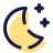 Luna luminosa icon