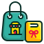 shopping bag icon