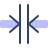parakeet color style 수직 병합 icon