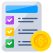 financial list icon