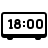 badges style 18:00 icon