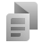 deco duotone style folded booklet icon
