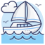 外部ボート-交通機関-vol2-マイクロドット-プレミアム-マイクロドット-グラフィック icon
