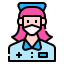 Nurse in Mask icon