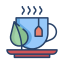 esterno-green-tea-cafe-icongeek26-linear-color-icongeek26 icon