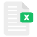Fichier Excel icon