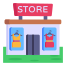 Negozio-esterno-e-commerce-e-shopping-smashingstocks-flat-smashing-stocks-2 icon