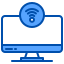 外部 Wi-Fi 通知-xnimrodx-blue-xnimrodx icon