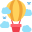 hot air balloon icon