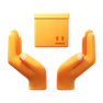 3d fluency style handle with care icon