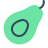 parakeet color style avocado icon