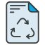 paper recycling icon