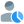 Chart graph for a visualization and statics of global social media profile index icon