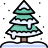 Snowy Pine Tree icon