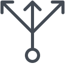 Branching Arrows icon