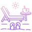 해변 의자 icon