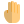 four fingers hand icon