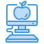 computador externo de volta às aulas-itim2101-blue-itim2101 icon