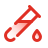 pulsar gradient style blood sample icon